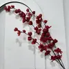 Vale Huaxi 2026 Novos Produtos Série Vermelha Novidades Série de Alta Qualidade Cerimônia de Casamento Flor Artificial para Casamento Atacado
