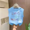 Chaleco sin mangas para niño, Camiseta fina de verano para niños, Top versátil y elegante para bebé niño