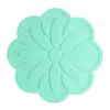 Posavasos de Flor de Aciano Alfombrilla de Silicona Aislante de Calor Alfombrilla para Mesa de Comedor Alfombrilla para Tazón Posavasos Alfombrilla para Maceta Alfombrilla para Olla Hogar Nórdico Alfombrilla para Plato