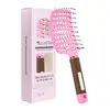 Peine de peluquería Big Bend, peine de melena de cerdo, peine para cabello liso, peine de plástico para pelucas de cabello rizado, peine para masaje capilar, peine de costilla superior craneal alta