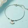 Pulsera Candado Auspicioso de Fritillaria Antigua China Joyería China Diseño de Nicho Clásico Elegante Elegante Accesorios para Cheongsam