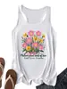 Madres plantan semillas Amazon eBay sitio independiente moderno y elegante camiseta sin mangas para mujer para comercio exterior