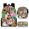 Mochila Escolar de Mario Mario Mario de Venta Caliente Transfronteriza Mochila Infantil Mochila de Dibujos Animados