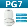 Conector de Cable de Plástico de Nylon Prensaestopas Fijo Tipo PG/M Cabeza Métrica Alemana