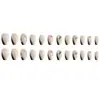 Atacado de Fábrica Unhas Pontilhadas Estilo Curto, Médio e Longo, Unhas Usáveis, Unhas Bailarina, Unhas Postiças, Adesivos de Manicure, Designs Disponíveis
