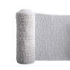 Vendaje de Emergencia Elástico Blanco Decolorado Resistente a las Arrugas con Hebilla de Aluminio, Fijación Elástica, Vendaje de Emergencia, Protector, Transpirable