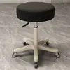 Salón de Belleza Barbería Taburete Especial Peluquería Manicura Maquillador Taburete Grande de Trabajo con Ruedas Silla para el Hogar Tocador Silla Giratoria