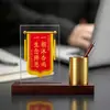 Adorno Portaplumas con Banderín Beihanmei 2026 - De Alta Gama, Práctico, Sofisticado, Regalo Creativo para Maestros en el Día del Maestro
