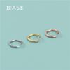 Anillo Abierto de Plata de Ley s925 Círculo Suelto Material Hecho a Mano DIY Pulsera Collar Hebilla de Conexión Accesorios Fábrica Venta al por Mayor