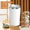 Taza de Mezcla Automática Desmontable y Dividida de Acero Inoxidable 316 Taza de Agua Taza de Café Recargable Taza Mezcladora para Leche de Soya