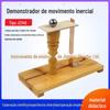 Demonstrador inercial J21004 experimento de mecânica lei do movimento de Newton mecânica lascas de madeira mármores