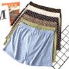 Calzoncillos bóxer de algodón estampado nuevos para hombre, ropa interior de cintura media, cuatro calzoncillos bóxer, nacionales, modernos, ajustados, a la moda, transpirables, pantalones U Apollo