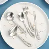 Acero Inoxidable 304 Cuchara Tenedor Infantil Cuchara Sonriente Láser Cuchara Redonda Cuchara Suplemento Alimenticio Bebé Tenedor de Dibujos Animados Vajilla Portátil