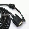 Cable Impermeable Db9 Macho a Rs 232 Personalizado por el Fabricante Cable con Conector Impermeable Pg para Puerto Serie Db9C