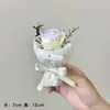 Mini Buquê de Flores de Bolso com Rosas, Girassóis, Flores Preservadas, Flores Artificiais, Caixa de Presente, Decoração de Presente de Aniversário