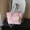 Bolso de Mano de Gran Capacidad para Viajes Transfronterizos Nuevo Primavera 2026 Moda Coreana de Nicho Versátil Bolso Tote de Hombro o Axila