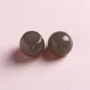20mm color grande ovalado resina parche media pastilla aretes tocado DIY accesorios de joyería material hecho a mano mayoreo