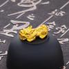 Accesorios de Oro de Arena Vietnamita, Cadena DIY Hecha a Mano Pixiu de Larga Duración Sin Decoloración, Hilo para Joyería Antigua, Cuentas Sueltas, Colgante Pequeño de Lingote
