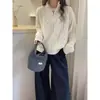 Suéter de punto de lana pura para mujer, nuevo estilo otoño e invierno, cuello alto con media cremallera, suéter grueso de punto trenzado, top versátil y suave