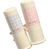 Set de Vasos Portátiles para Artículos de Tocador, Vaso Portátil para Cepillo de Dientes, Caja Linda para Guardar Cepillo de Dientes con Tapa, Vaso para Enjuague Bucal de Viaje