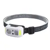 Linterna frontal Meilong Transfronteriza para Exteriores con Batería de Larga Duración, Sensor Inteligente, Iluminación Portátil Montada en la Cabeza para Correr, Senderismo y Pesca