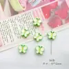 Liga Verde Cor Fofa Urso Laço Garra de Gato Borboleta Flor DIY Pulseira de Mão com Contas Material