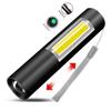 Lanterna LED transfronteiriça recarregável multiuso de longo alcance portátil super brilhante mini portátil doméstico luz lateral