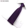 Corbata de vestir a rayas para hombre, de 8 cm, fácil de poner y quitar, para entrevistas de trabajo coreanas, profesional, con cremallera.