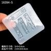 Espejo Piezas de Flores Antiguas Joyería Molde de Goteo de Gel Pasador Cabeza de Escalón Tocado Broche Accesorios de Joyería Concha Mariposa Flor