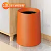 Lixeira Dupla de Luxo Leve para Sala de Estar de Casa Grande Capacidade Simples Quarto Banheiro Banheiro Cor Pura Creme Cesto de Papel