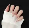 Set de 10 Uñas Azules Ojo de Gato Brillantes Hechas a Mano para una Hija Adinerada, Modernas y Populares, Realza el Cutis y la Elegancia, Uñas Portátiles al por Mayor
