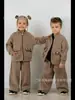 Conjunto de Ropa de Otoño para Niños y Niñas 2025 Nuevo de Moda Estilo Urbano Sudadera Ropa Deportiva Infantil Conjunto de Dos Piezas