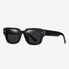 2024 Gafas de Sol Transfronterizas Europeas y Americanas de Marco Pequeño con Clavos de Arroz, Moda, Caja Engrosada, Alta Textura, Gafas de Sol de Placa Modernas para Hombre y Mujer