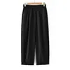 Pantalones de verano para mujeres de mediana edad y mayores, pantalones rectos holgados de abuela, pantalones casuales finos, pantalones de mamá, pantalones tipo linterna de seda helada