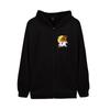 Suéter con estampado de calavera fantasma de Halloween, otoño e invierno, suministro transfronterizo, suéter informal con cuello redondo y forro polar, venta al por mayor