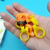 Cortador de Anillos Herramienta de Costura Cuchillo para Dedos Cortador de Cuerda de Embalaje Tijeras para Hilo de Plástico Cortador de Anillos de Costura