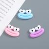 Divertido Brillo Labial de Resina Brillante con Parche de Salchicha Pegamento en Crema DIY Horquilla Accesorios para el Cabello Material Colgante Funda para Teléfono Móvil Accesorios Pequeños