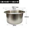 Silla de Masaje Ashtray para RV y Yates Portavasos Multifuncional para Sofá Sofá Portavasos de Aluminio Vela Portavasos de Metal Acero Inoxidable
