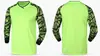 Conjunto de Uniforme de Portero de una Pieza para Dropshipping con Mangas Largas, Almohadillas de Esponja, Camiseta de Portero Anticaídas y Anticolisión para Entrenamiento, Uniforme de Fútbol