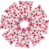 Día de San Valentín Amor Rojo Paquete Bolsa de Malla Roja/Tulipán Navideño/Hojas/Bolsa de Regalo de Organza Bronceada