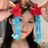 ¡Son los Pendientes Perfectos para Caras Cuadradas y Redondas! Pendientes Exagerados de Borla con Flores Que Son Particularmente Hermosos y Vivos