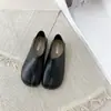 Zapatos de suela plana con punta dividida, nuevos zapatos de mujer 2026 para todas las estaciones, mocasines slip-on de doble uso
