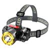 Lanterna de Cabeça Forte para Uso Transfronteiriço, Lanterna de Cabeça Recarregável para Uso Externo de Longa Duração, Lâmpada de Minerador, Lâmpada de Pesca, Lâmpada LED, Lanterna de Cabeça LED