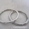 Punto bolsas metálicas directas círculo anillo de bobina de hierro en forma de O anillo de alambre de hierro accesorios de joyería