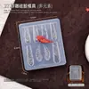 Libro Rojo Explosiones Manicura Molde de Relieve 3D Molde de Silicona Flor de Hielo Dibujos Animados Lazo Cinta Molde Estéreo DIY