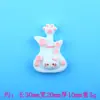 Acessórios de Resina de Gato Kt Cor Creme Fofo para Guitarra, Materiais de Decoração para Tamancos DIY, Capa de Celular, Grampo de Cabelo, Venda por Atacado