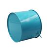 Cubo Metálico Redondo para Cubiertos Bolso de Cocina Cubo Cesta para Cubiertos Cubo de Almacenamiento de Hierro Galvanizado Cubo para Cubiertos y Vajilla