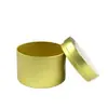 Latas Prontas para Velas Transfronteiriças, Latas de Metal, Latas Vazias de Folha de Flandres de 2/3/4/5/6/10 Onças para Aromaterapia e Chá, Latas Redondas Pequenas