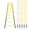 Set de escalera de agilidad, escalera de velocidad, conos marcadores, bandas de resistencia, cuerda de saltar, entrenamiento de fútbol, set de entrenamiento físico, transfronterizo