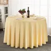 Toalha de Mesa de Hotel Cor Sólida Espessada Tecido Restaurante Hotel Mesa de Jantar Toalha de Mesa para Conferência Toalha de Mesa Redonda Grande Toalha para Mesa de Centro Atacado